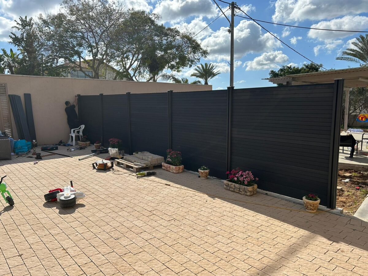 גדר פולימרית "עשה זאת בעצמך"