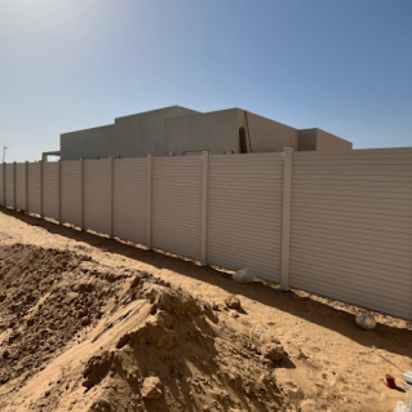 גדר פולימרית צבע לבן , דגם ראם - מבית אשטילר